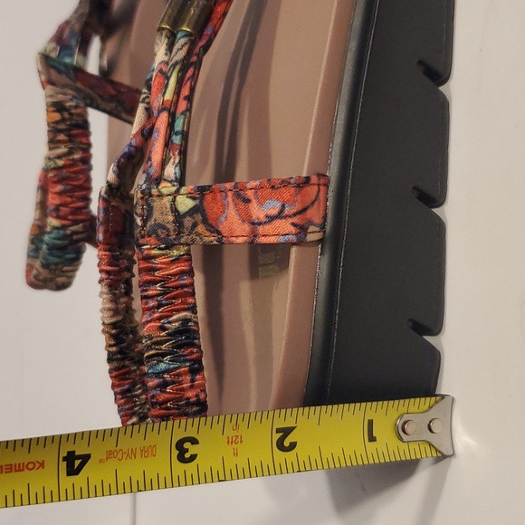 Alegria Roz Get Away Tan Floral Boho Sandal Size 8-8.5 NWOT'S - Picture 14 of 15
